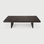 12256_Grooves_coffee_table_varnished_teak_off_black_front_HQ